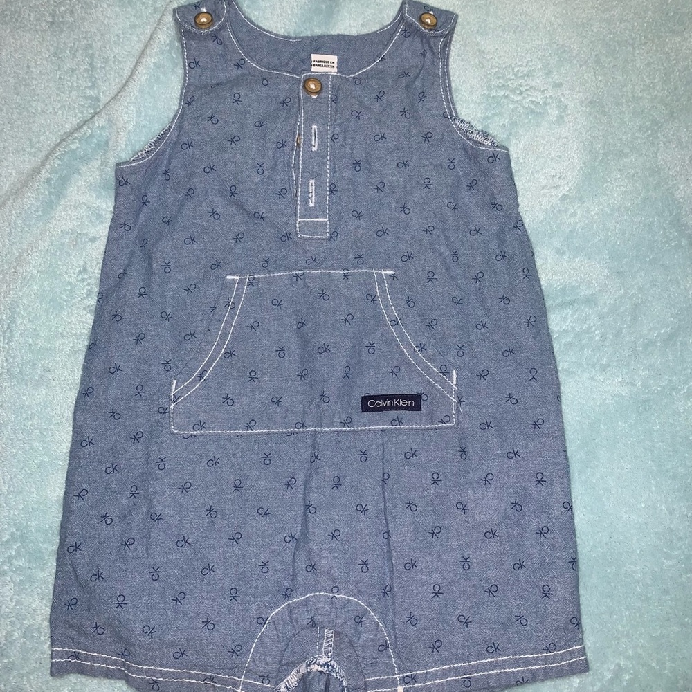 CK Boy Shorts Romper.